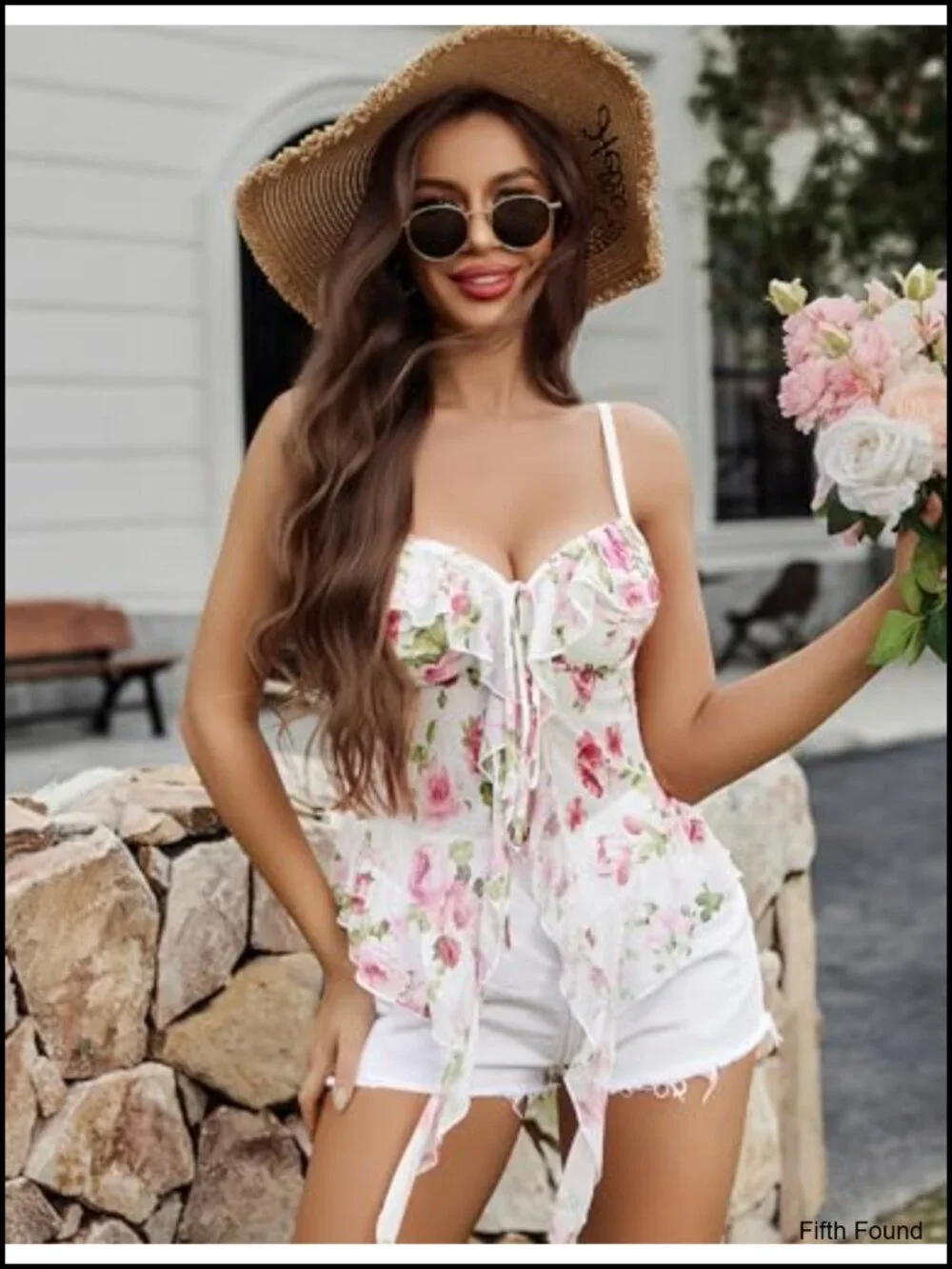 Lace Camisole Bralette Crop Top Spaghetti Strap Going Out Y2k Undershirt